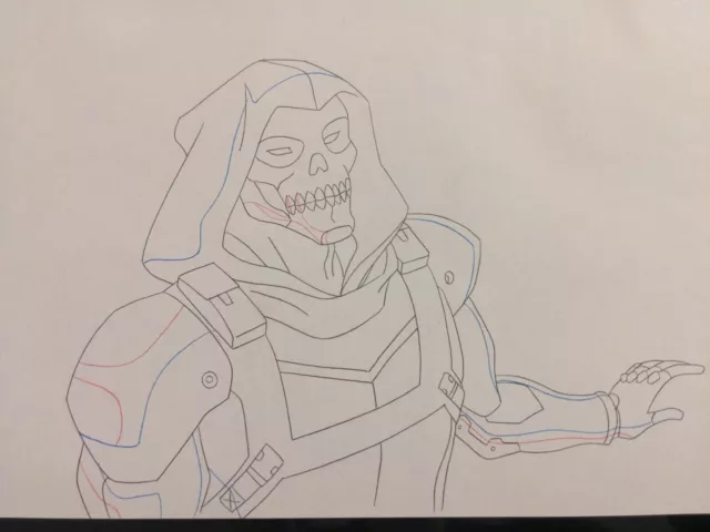 Marvel animation cels  Art  Comic books  ULTIMATE SPIDERMAN TASKMASTER anime S1