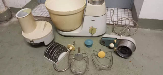 Braun Küchenmaschine vintage 60er