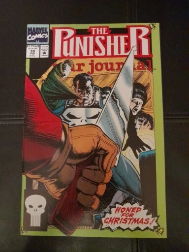 Punisher War Journal #39 Direct Market Edition ~ NEAR MINT NM ~ 1992 Marvel