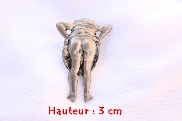 Blason Pétanque "Embrasse Fanny" Avec Accroche - Décoration Fan De Boules - Fabriqué En France (Occasion)