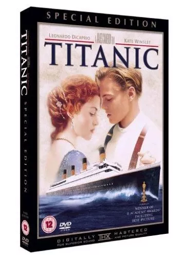 Titanic DVD (2005) Leonardo DiCaprio, Cameron (DIR) cert 12 2 discs Great Value