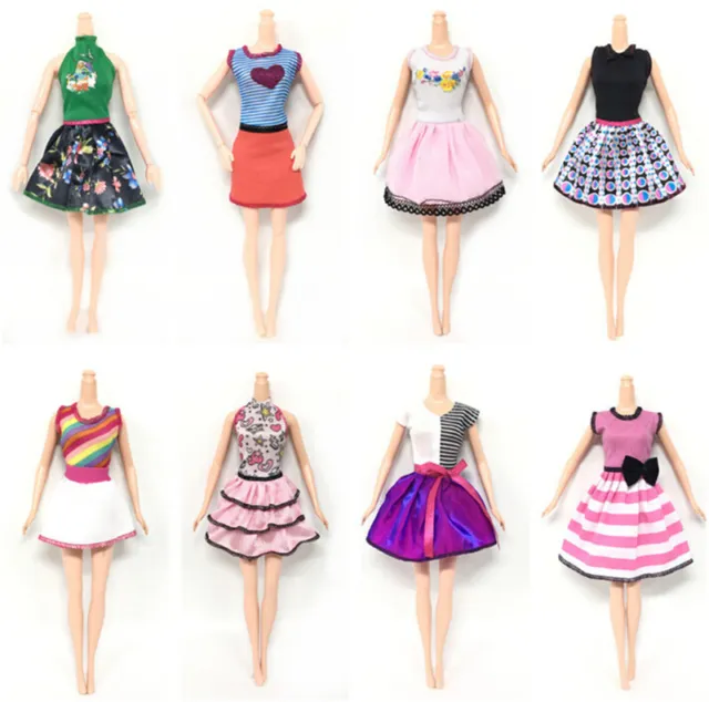 Beautiful Handmade Fashion Clothes Dress For  Doll Cute Lovely Decor 3CB-cx