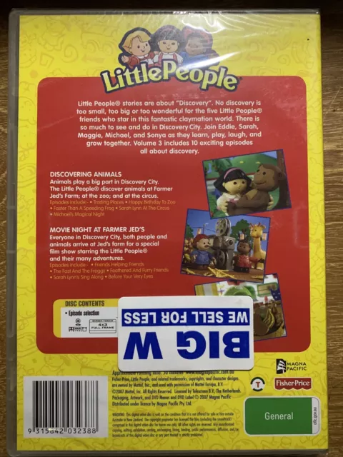 Kids DVD: Little People | Animal Collection - Fisher & Price Amazing Claymation 2