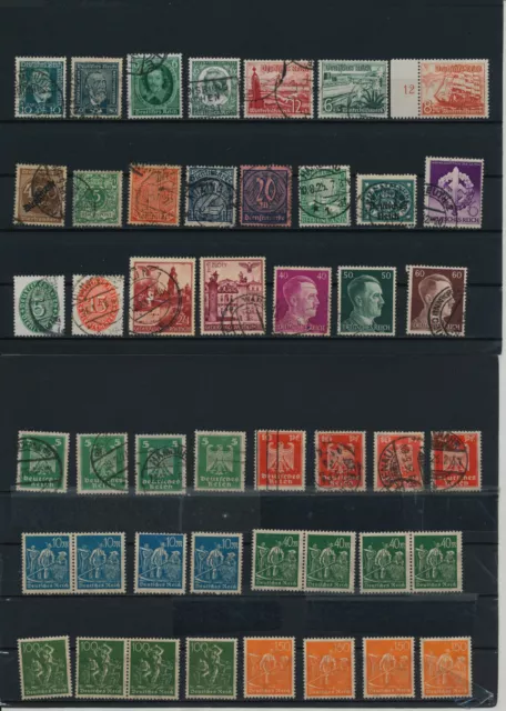 Germany, Deutsches Reich, Nazi, liquidation collection, stamps, Lot,used (RR 14)