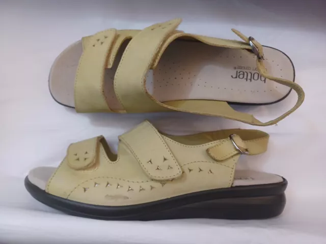 HOTTER COMFORT CONCEPT Easy Green Adjustable Strap Sandals Shoes US 11 ...
