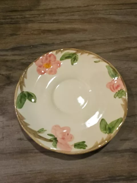 Franciscan DESERT ROSE Saucer  5 3/4" Vintage