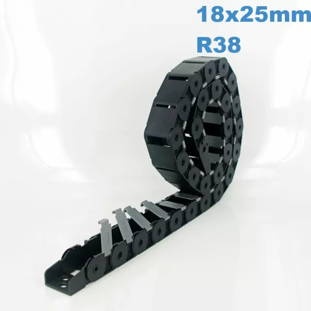 Catena di alimentazione 18 x 25 mm R38 catena di traino guida cavi canale supporto stampante 3D