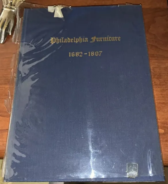 BLUE BOOK, PHILADELPHIA FURNITURE, SIGNED, BENEFACTORS ISSUE, 1935, 1st, HORNER 2