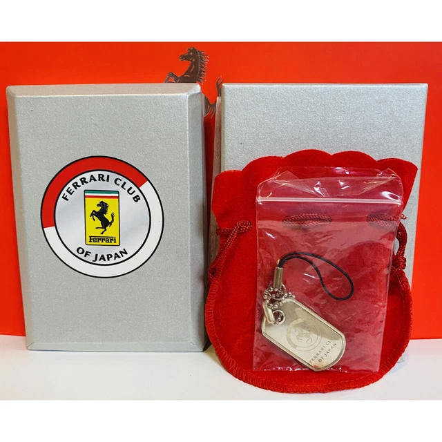 Rare Ferrari Club of Japan Limited souvenirs tag Genuine unused