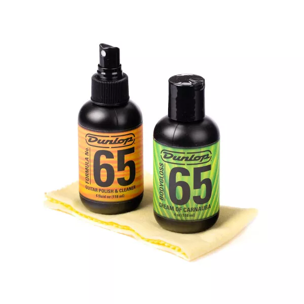 DUNLOP 6501 Formula 65 Guitar Polish Set ❘ Pflegeset ❘ Cleaner & Wachs