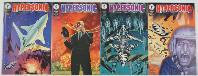 Hypersonic #1-4 VF/NM complete series DAN ABNETT gary erskine - dark horse comic