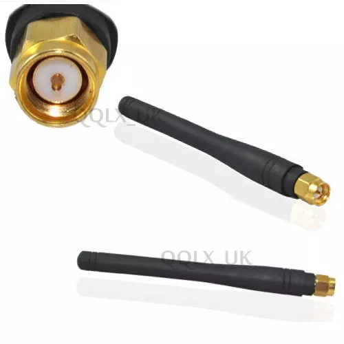 900-1800 MHz SMA male straight GSM GPRS Antenna 2.15 dBi - UK SELLER