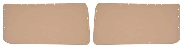 1969 Firebird Trans Am; Interior Door Panel Back Boards; Pair