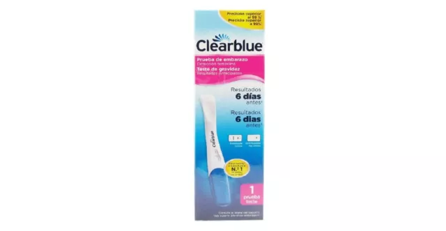 1x Prueba De Embarazo Clearblue Early Test de Embarazo Analógico Fácil Rápido