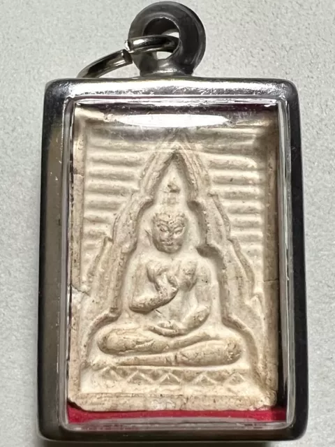 Phra Lp Sod Rare Old Thai Buddha Amulet Pendant Magic Ancient Idol#2