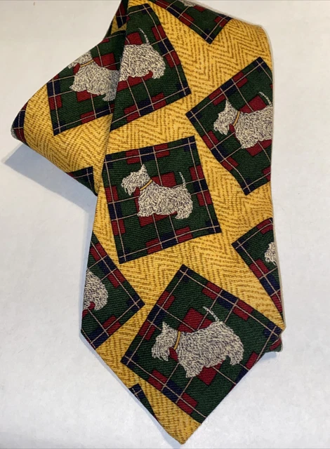 Polo Ralph Lauren Scottie Dog Silk Tie Polo Ralph Lauren Scottie Dog Silk Tie