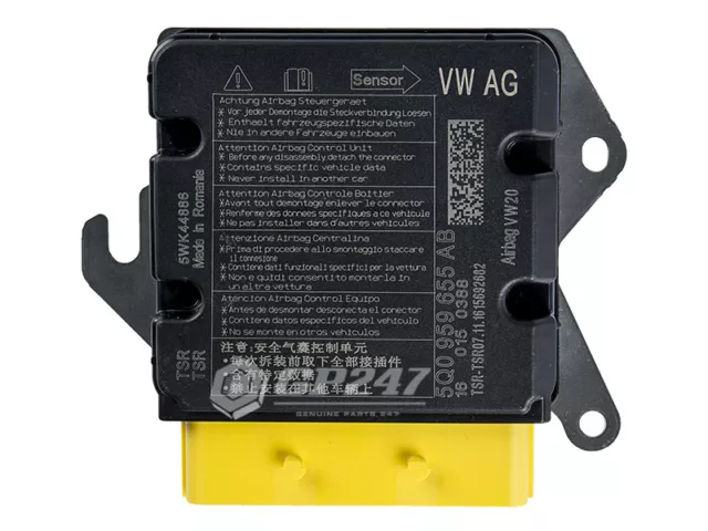 New Genuine Airbag Control Unit Audi A3 8V Golf 7 Sportsvan Variant 5Q0959655AB