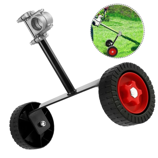 Tondeuse à cordes universelle facile à utiliser coupe-herbe avec jeu de roues