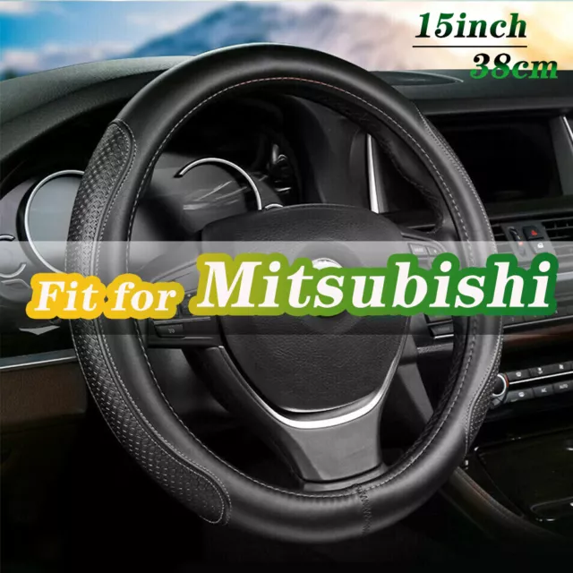 UNIVERSAL REAL LEATHER DIY Car Steering Wheel Cover Protection