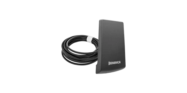 Antenne extérieure Beninca avec boîtier IP54 et câble blindé RG58 de 5m (AWO)