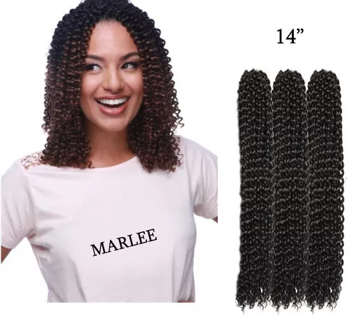 CHERISH SYNTHETIC CROCHET BRAID HAIR EXTENSION - 3 X WATER WAVE 14'' and  18'' £11.98 - PicClick UK