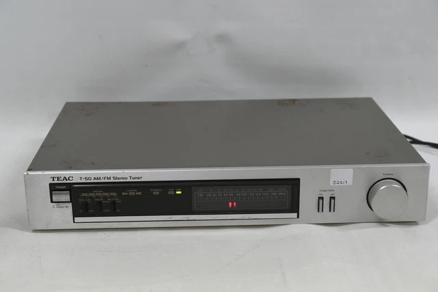 TEAC T-50 AM/FM Stereo Tuner Component - Vintage Japan 1980's £31.59 ...