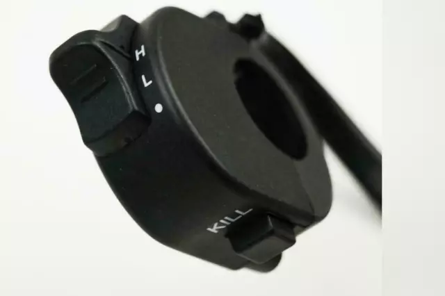 FIR Universal Headlight Lights Off High Low Engine Kill or Horn Switch moto