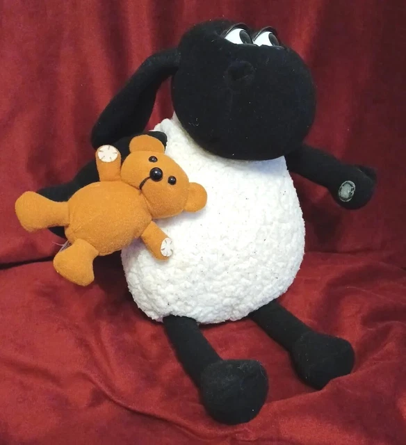 TIMMY TIME NIGHT Night Timmy Shaun The Sheep Plush Toy With Teddy 2009 