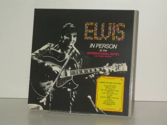 2 CD Elvis Presley:  In Person At The International  (2008 FTD 7") --1st press--