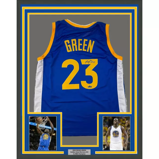 Framed Facsimile Autographed Carmelo Anthony 33x42 New York Blue Reprint  Laser Auto Basketball Jersey - Hall of Fame Sports Memorabilia