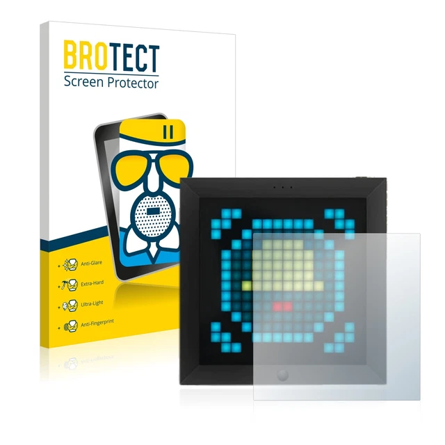 Anti-Riflesso Vetro Pellicola Protezione per Divoom Pixoo Proteggi Schermo
