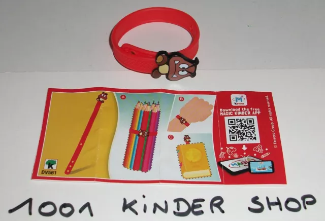 KINDER JOY DV 562 Dv562 Nintendo Super Mario Blumen Fleur Clip Bpz 10.2019 EUR 1 50 PicClick FR