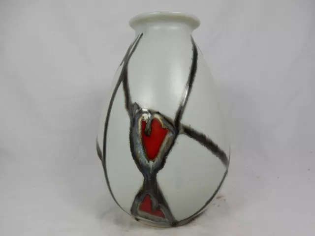 Beautiful 50´s design SCHLOSSBERG Keramik pottery vase 105 / 20 3