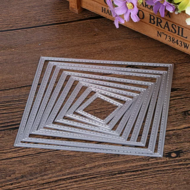 8 DIY Cutting Dies Stencils Portable Card Cutting Dies for Decoration Scrapbook