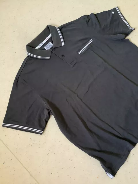 »Champion« Easy Fit Poloshirt/Hemd - 90er Jahre original true Vintage - Größe: L