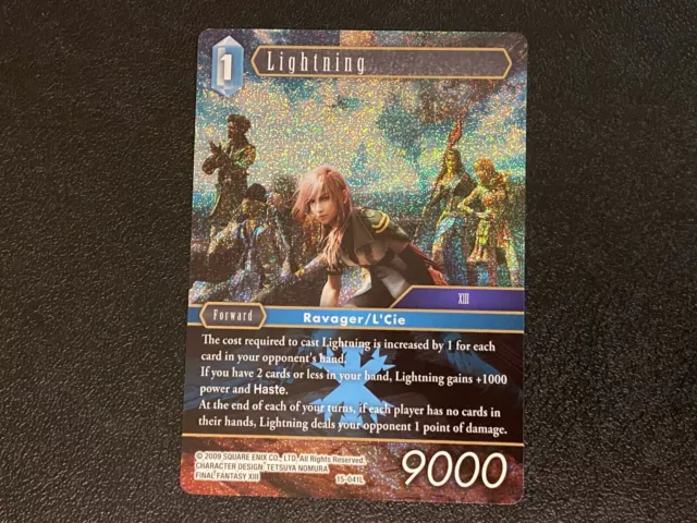 Lightning Foil - 15-041L - Final Fantasy TCG - Near Mint FFTCG