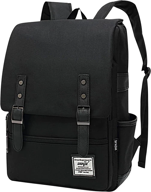 Vintage Women Laptop Backpack, College Bookbag Travel Rucksack Casual Daypack Bu