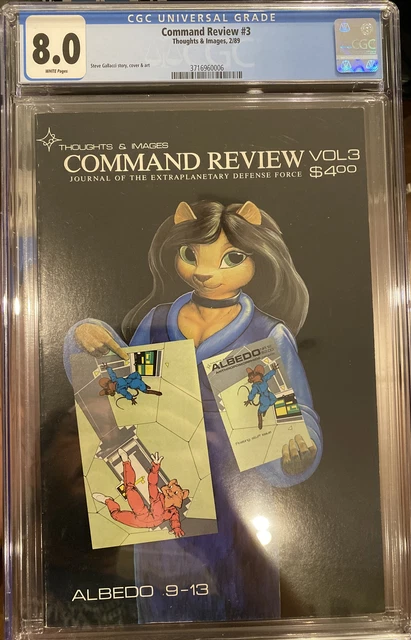 Command Review #3 CGC 8.0 GRADE Thoughts & Images Comic Albedo Animals