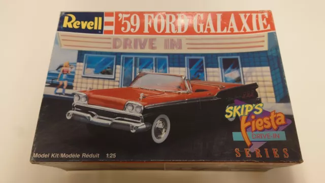 Revell 59 Ford Galaxie Einziehbares Hardtop - Massstab 1/25 Modellsatz Sammlung Set