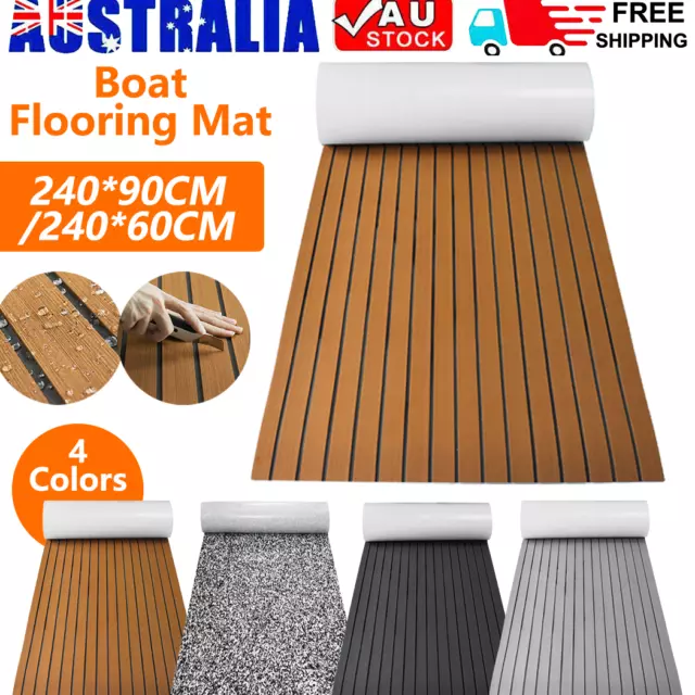 EVA Foam Faux Teak Boat Decking Sheet Sea Deck Marine Yacht Boat Flooring Mat AU