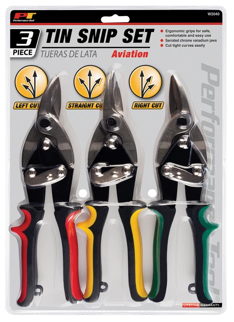 Perform Tool® - Aviation Snips Set (W2040)