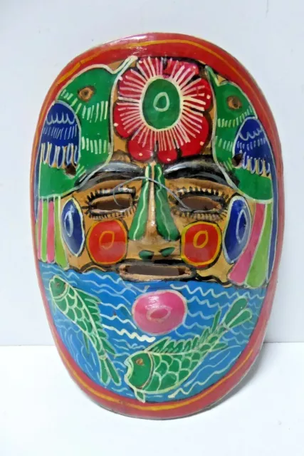 Decorative Pottery Tribal Wall Mask