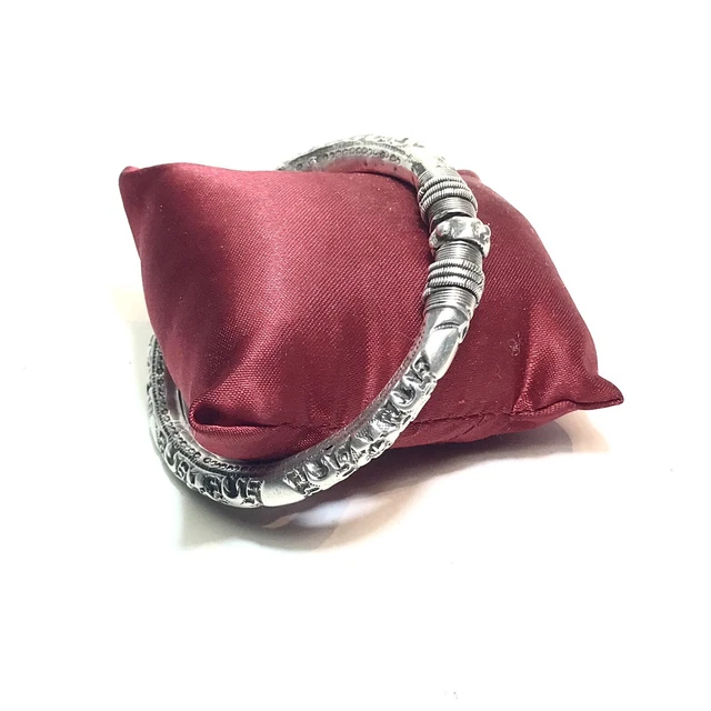 Bracelet Ancien En Argent Filigrané Poinçonné - Époque XIXe Siècle, Occasion