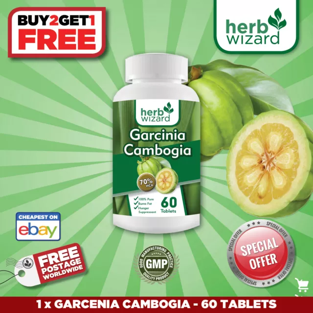 Garcinia Cambogia HCA Pure Detox Max Strong Fat Burning Weight Loss Diet Pills