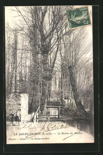 CPA La Queue-en-Brie, La Rivière du Morbra