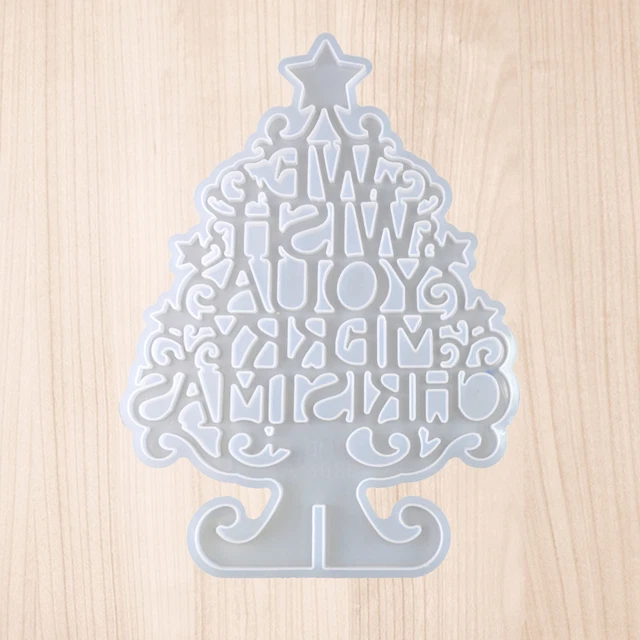 1 juego molde navideño ecológico efecto visual 3D