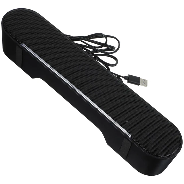 Computer Monitor Sound Bar MONITOR SPEAKERS LONG Length Bar Computer Soundbar Soundbars for ...