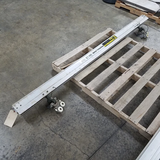 Ingersoll-Rand Zimmerman Zrai 96" x 5" Aluminum 500 LB Cap. Trolley System