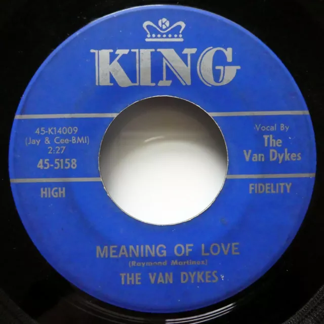 The Van Dykes 45 Il Bells Are Ringing/Significato Di Love King 1960s Ristampa