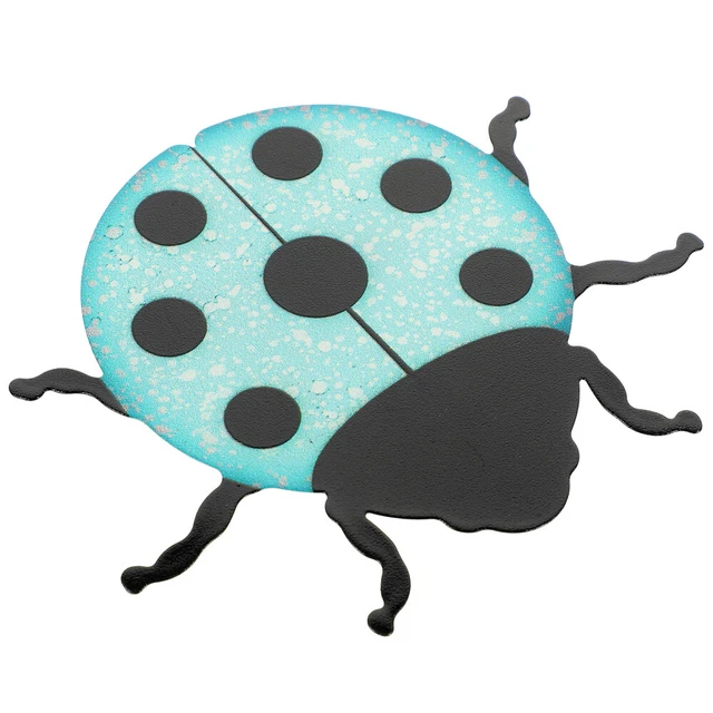 Creative Metal Wall Decor Insect Shaped Hanging Sculpture Wrought Iron 2